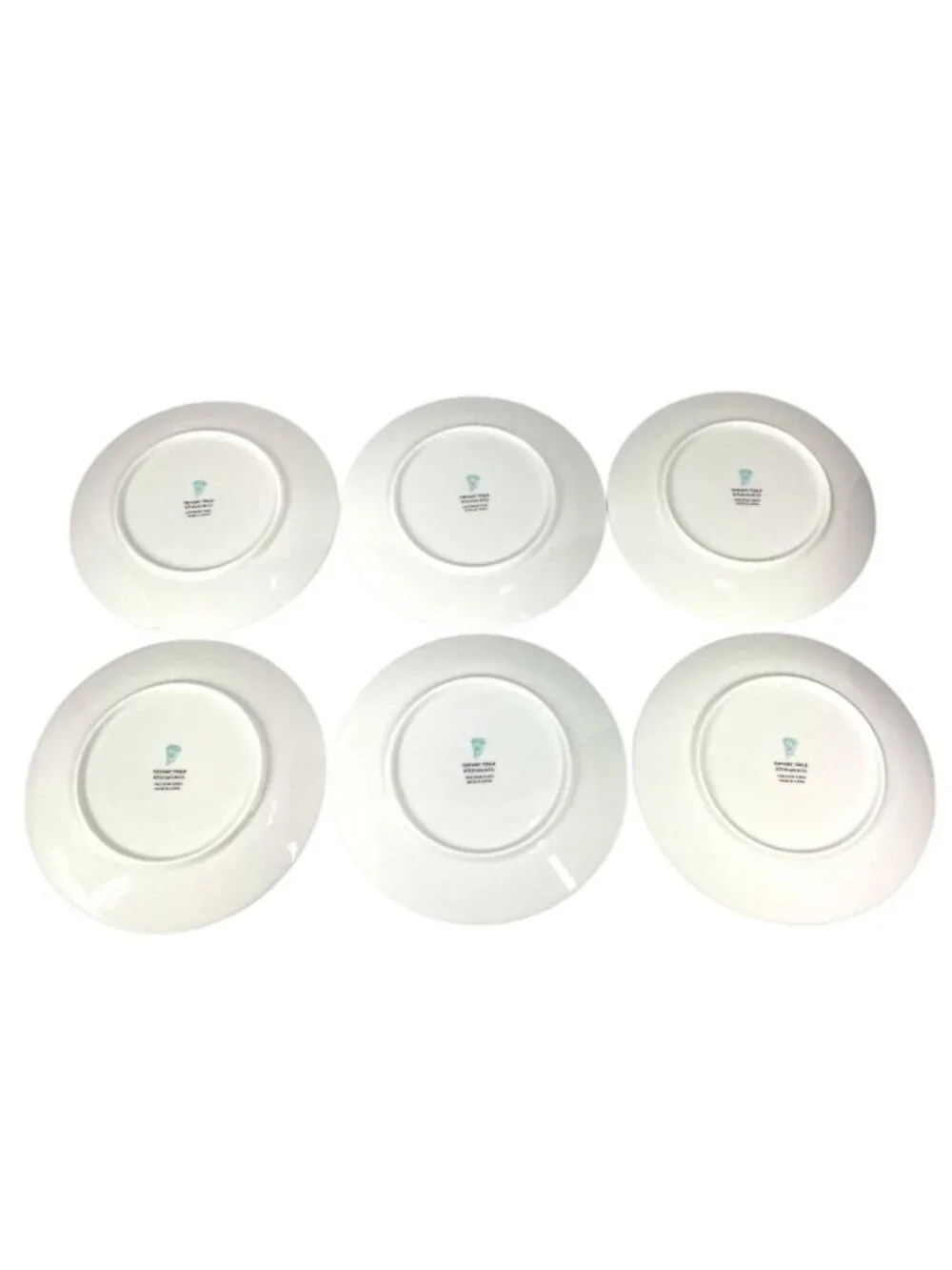 Tiffany & Co Plate Dessert Set Multicolor